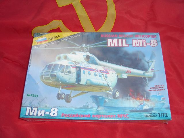 Zvezda 7254 Soviet MiL Mi-8 